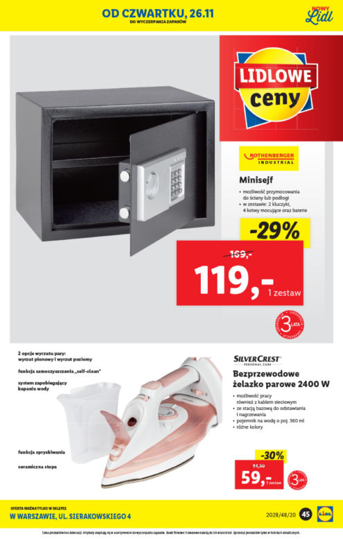 Gigantyczne promocje w warszawskim Lidlu