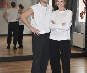 Sebastian Fabijański na probach do Tańca z Gwiazdami