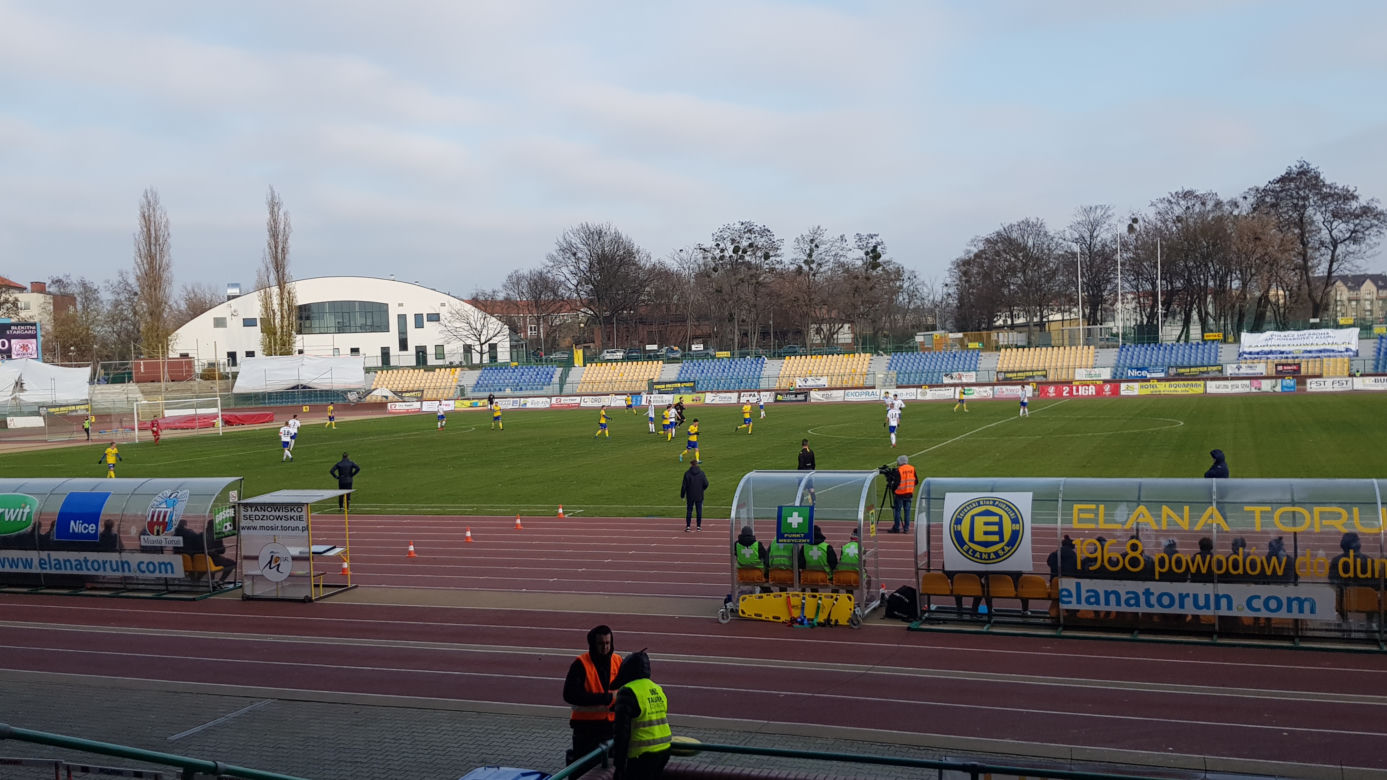 Elana Toruń - Błekitni Stargard, zdjęcia ze Stadionu Miejskiego im. Grzegorza Duneckiego