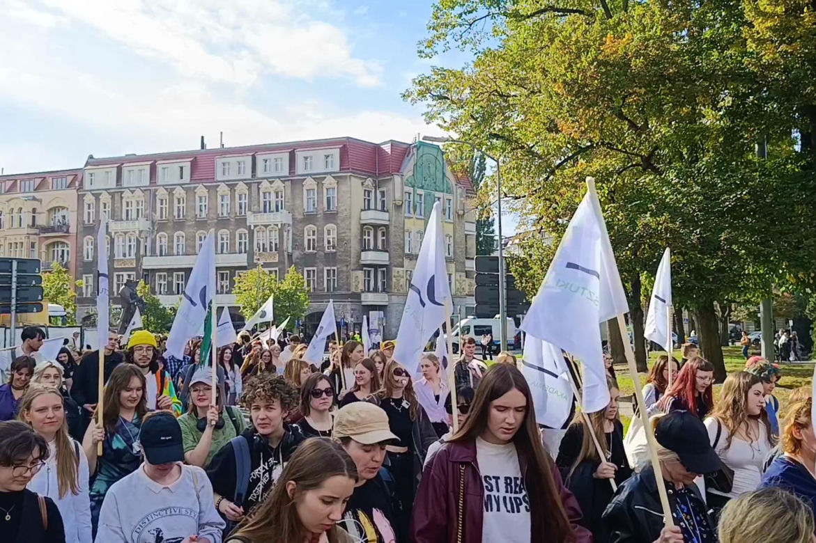 "Spacerek na uniwerek" w Szczecinie