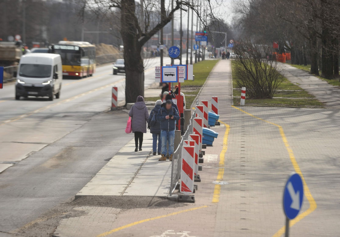 Tak wygląda budowa tramwaju do Wilanowa