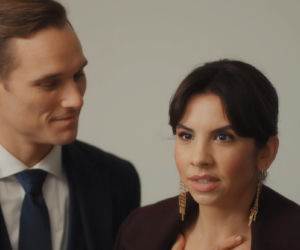 M jak miłość odc. 1924. Aneta (Ilona Janyst), Olek (Maurycy Popiel)