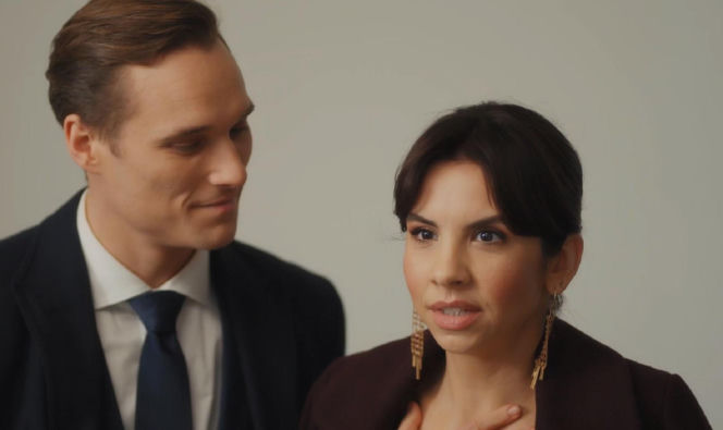 M jak miłość odc. 1924. Aneta (Ilona Janyst), Olek (Maurycy Popiel)