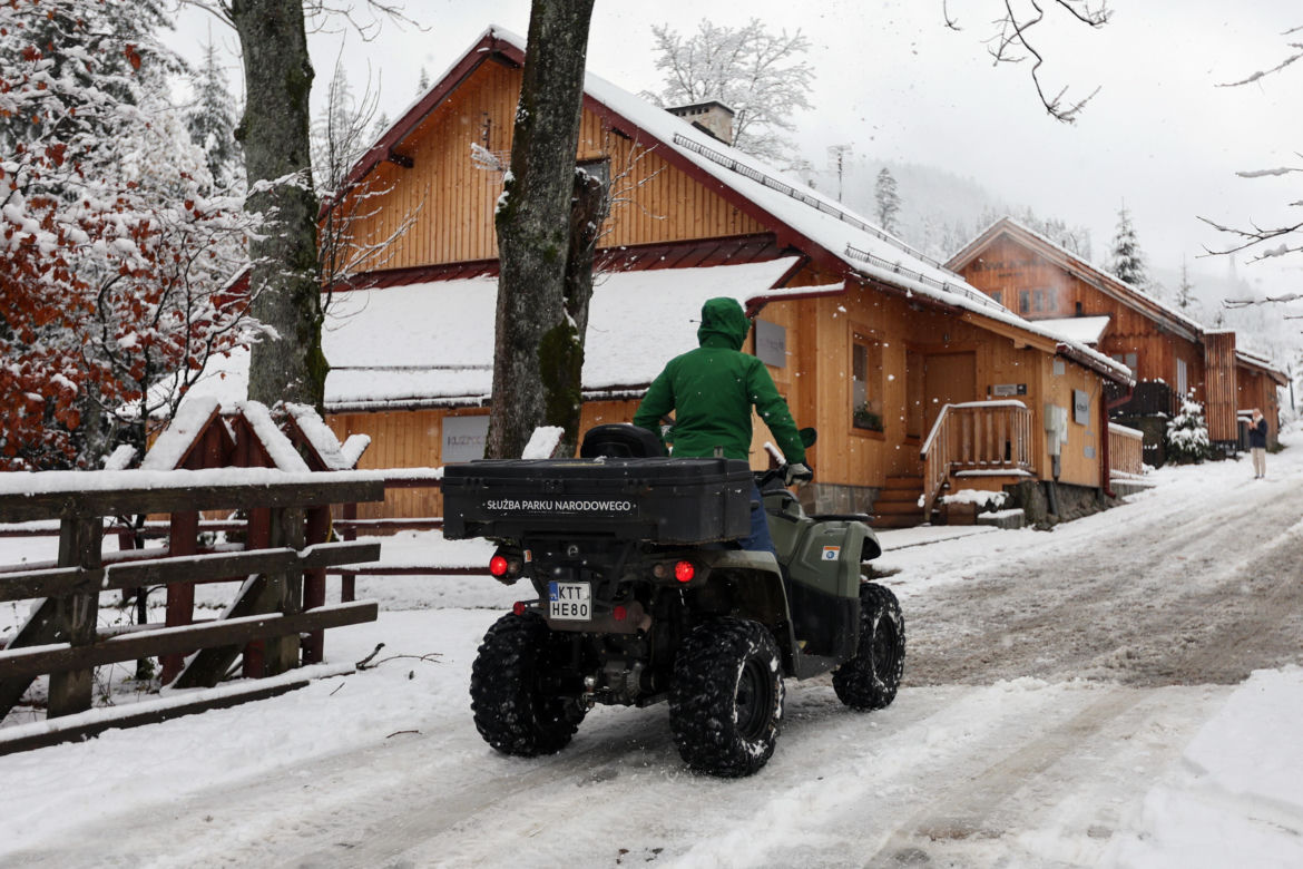 Śnieg w Tatrach