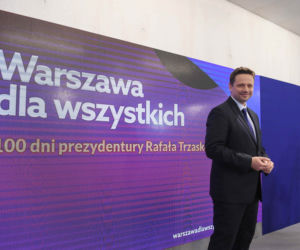 100 dni prezydentury Rafała Trzaskowskiego, konferencja