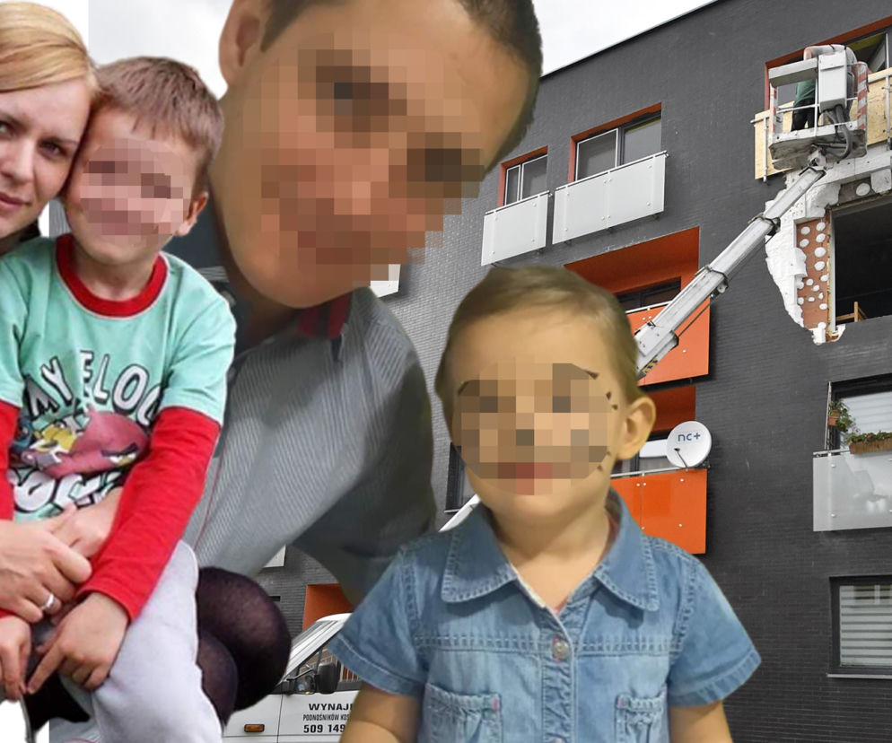 wybuch w bloku