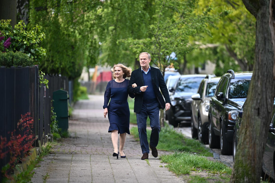 Donald Tusk, Małgorzata Tusk - Wybory 2025.