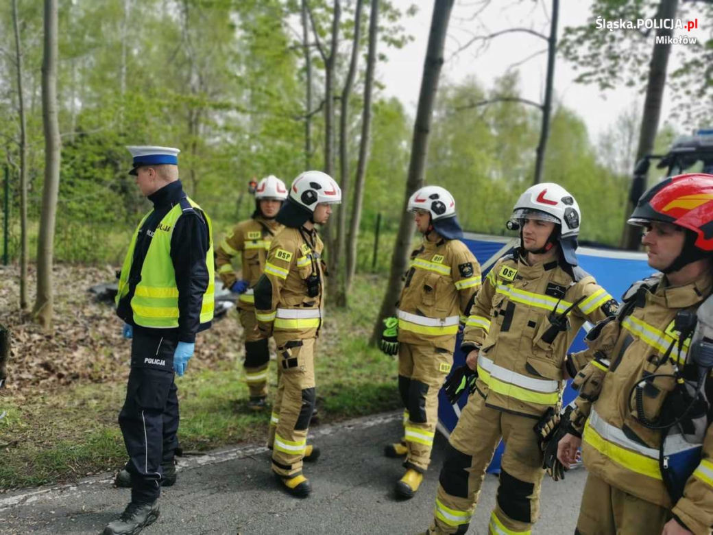 Śmiertelny wypadek w Mikołowie. Nie żyje młody mężczyzna