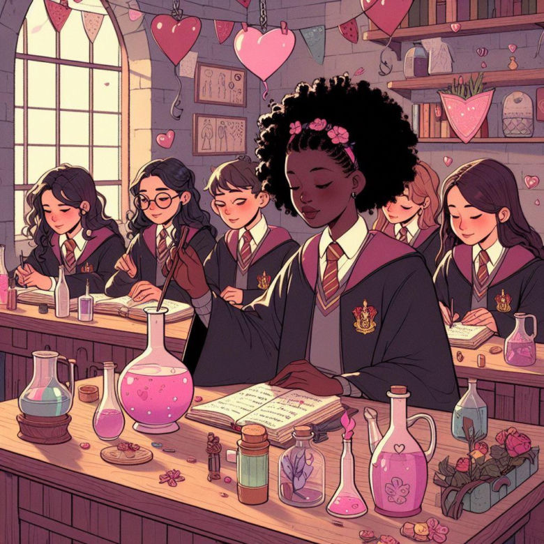 Harry Potter. Walentynki w Hogwarcie. Tak wyglądał zamek w święto zakochanych! [GALERIA]