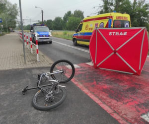 Tragiczny wypadek w Poznaniu. Nie żyje rowerzysta!