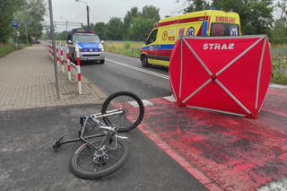 Tragiczny wypadek w Poznaniu. Nie żyje rowerzysta!