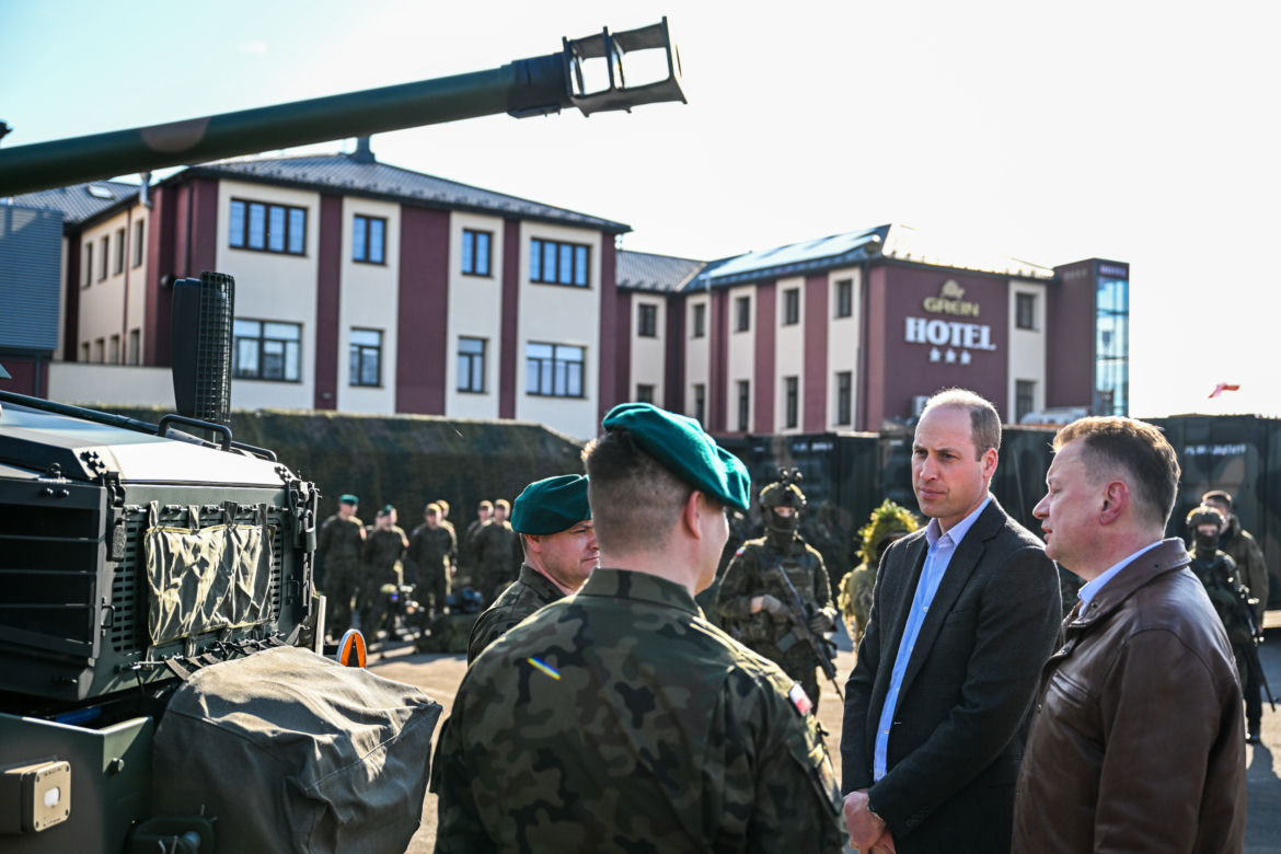 Książę William z wizytą w Polsce. Odwiedził żołnierzy w Rzeszowie