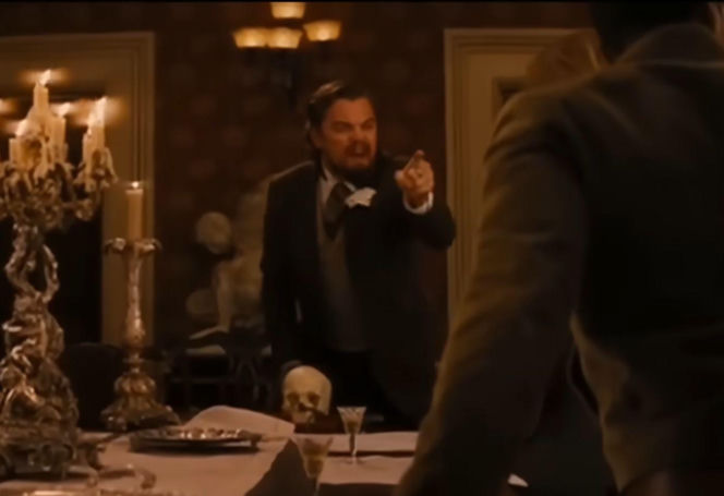 DiCaprio naprawdę rozciął dłoń na planie "Django". To, co zrobił sekundę później, zszokowało Tarantino