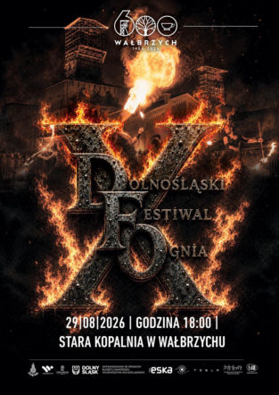 Ogień, muzyka i spektakularne pokazy. Dolnośląski Festiwal Ognia rozświetli Wałbrzych!