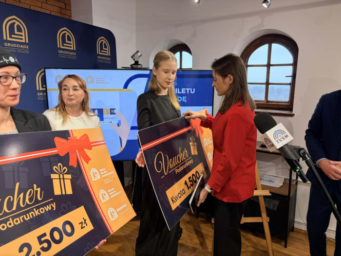 Podsumowanie konkursu promującego kasowanie biletów w MZK Grudziądz