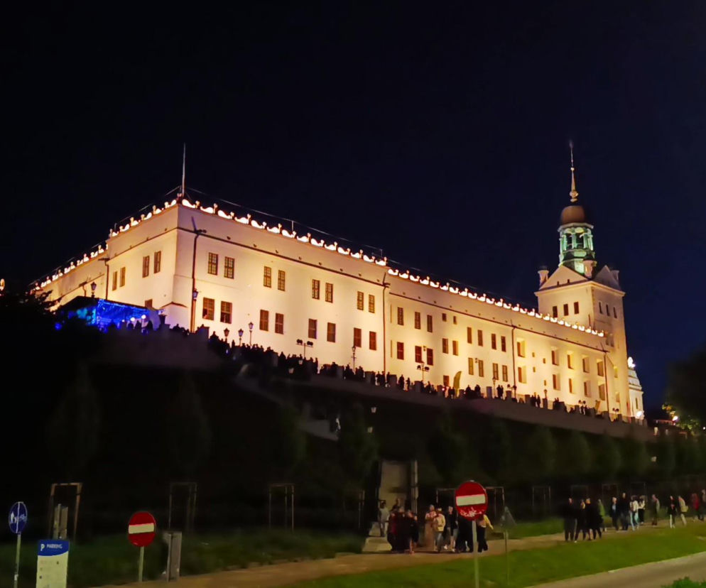 Zamek Książąt Pomorskich w nowej odsłonie. Spektakularna iluminacja zachwyciła mieszkańców