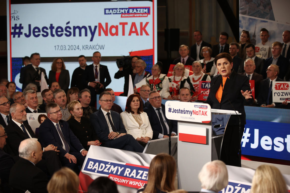 Konwencja PiS w Krakowie