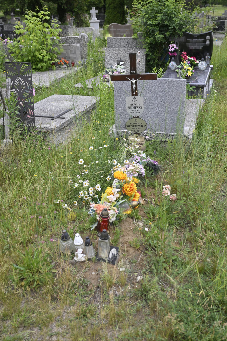Straszny widok na grobie Barbary Sienkiewicz