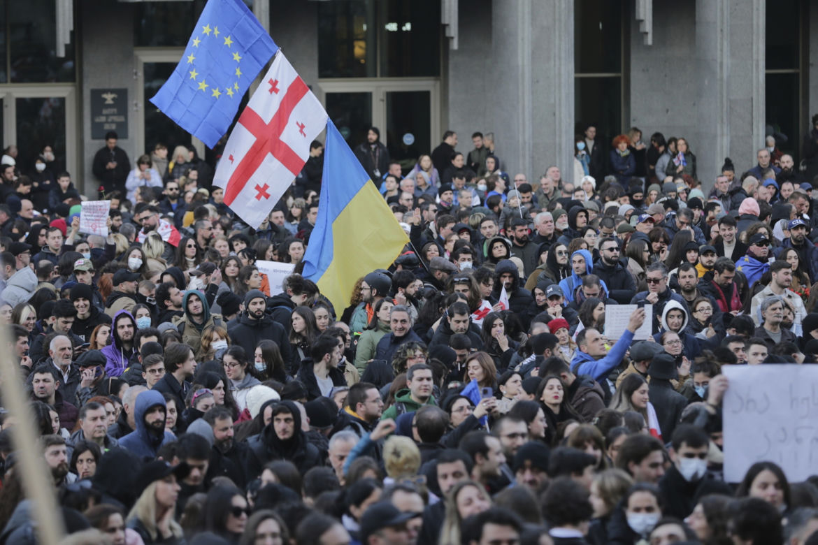 Protesty w Gruzji