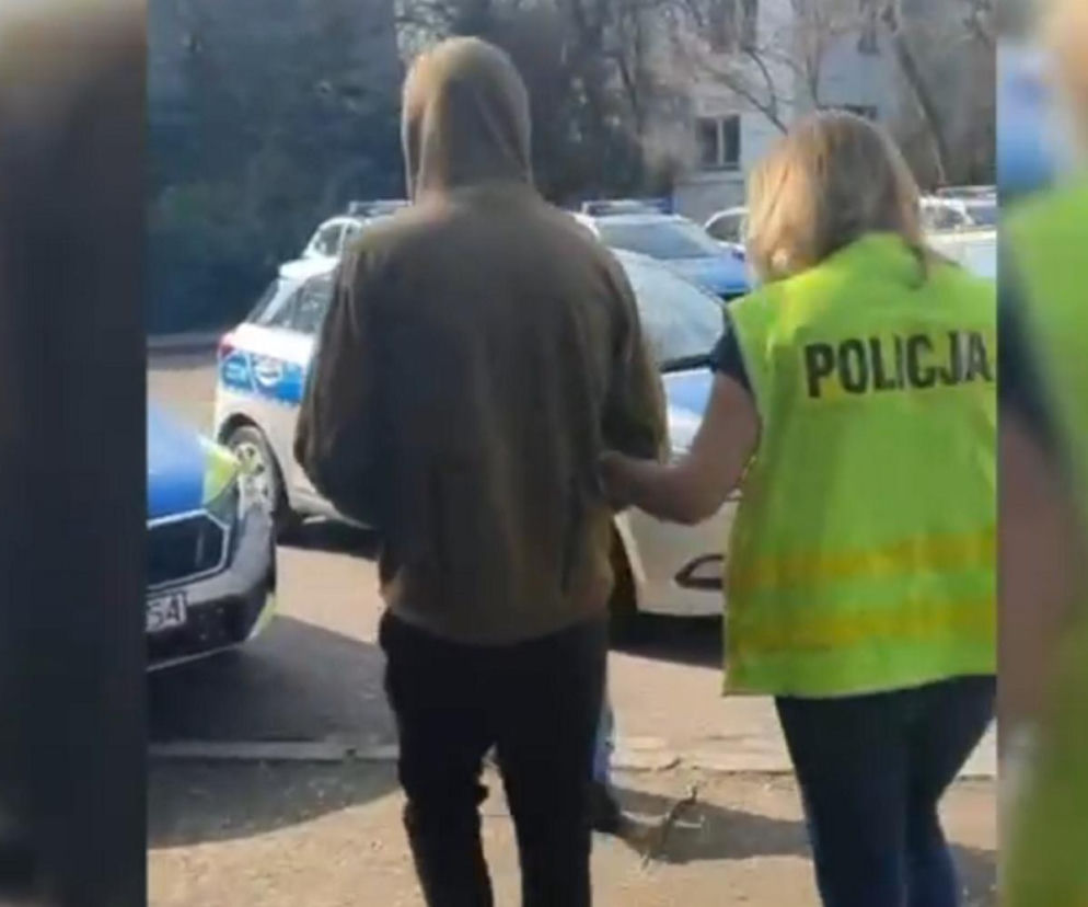 Rozbój na obywatelu USA i jego synu