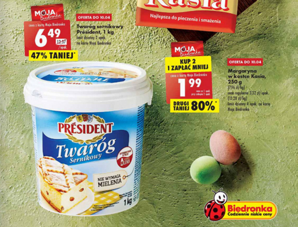Wielkanocne promocje w Biedronce