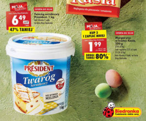 Wielkanocne promocje w Biedronce
