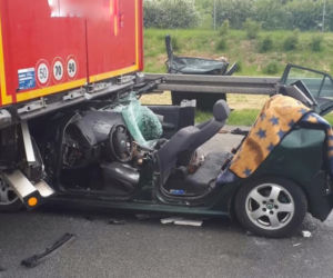  Wypadek na autostradzie A2 pod Poznaniem. Jedna osoba została ranna! 