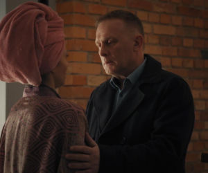 M jak miłość odc. 1921. Joanna (Dominika Sakowicz), Artur Rogowski (Robert Moskwa)