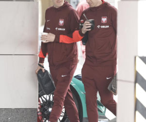 Reprezentacja Polski przed meczem ze Szwecją