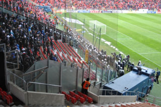 Demolka na stadionie Widzewa po meczu z GKS Tychy! Nie będziemy w stanie przyjmować już w tym sezonie gości [FOTO] 