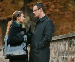 M jak miłość. Michał (Paweł Okraska), Małgosia (Joanna Koroniewska)