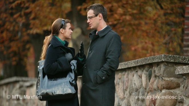 M jak miłość. Michał (Paweł Okraska), Małgosia (Joanna Koroniewska)