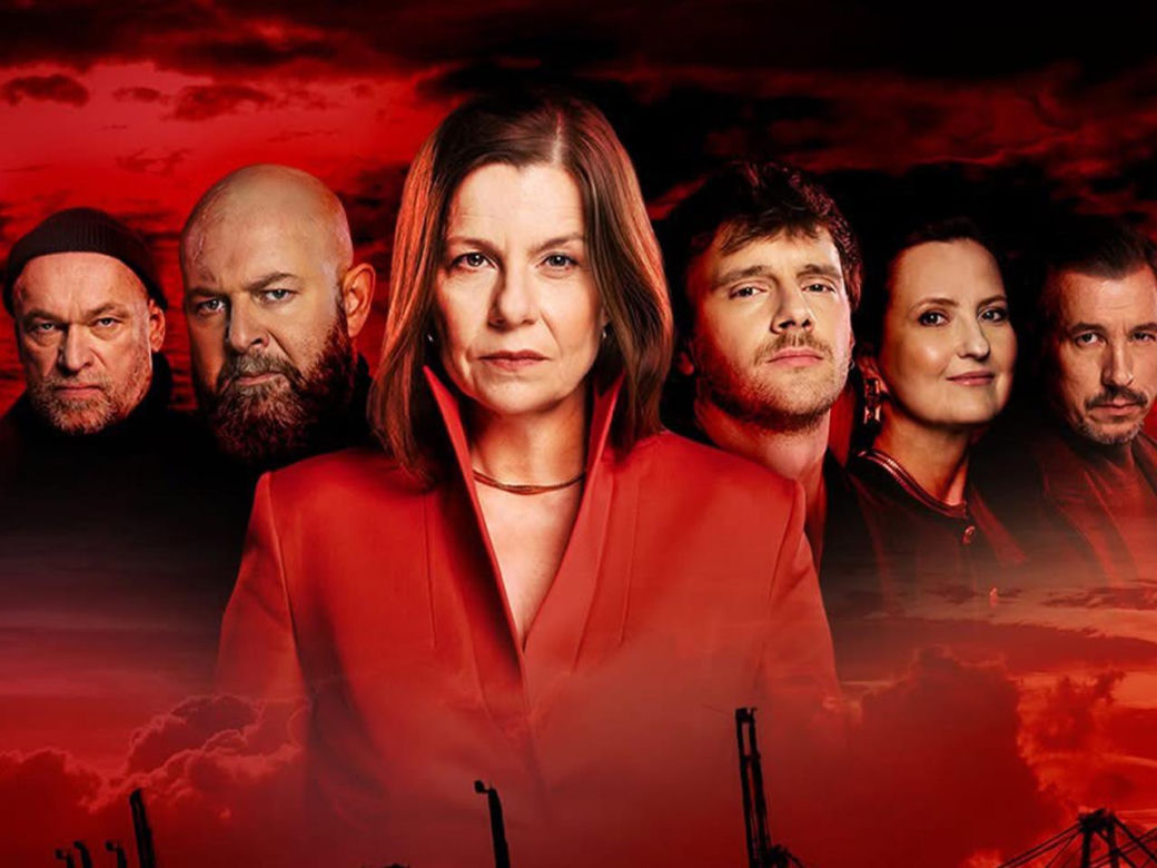 Krew z krwi 3: Carmen Rota-Majewska (Agata Kulesza), Luther (Mariusz Bonaszewski), Bronek (Szymon Bobrowski), Franek (Maciej Musiał), Sandra (Izabela Kuna), Tarczyński (Mirosław Haniszewski) 