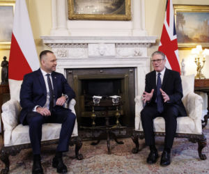 Karol Nawrocki, Keir Starmer