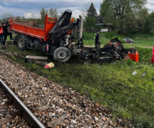 Tryńcza: Makabryczna śmierć na torach. 37-latek nie żyje