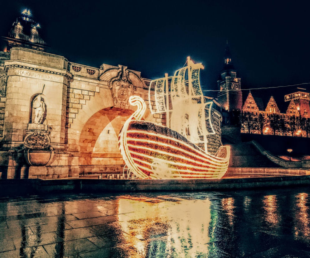 Iluminacje na Wałach Chrobrego