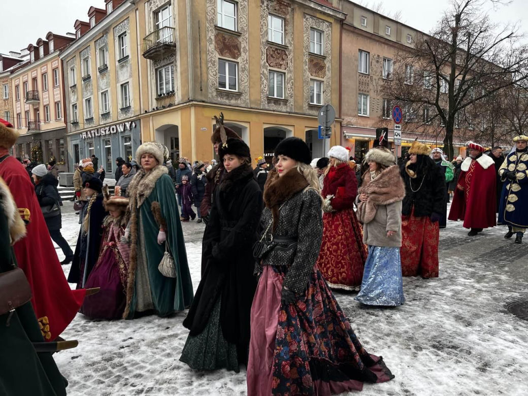 Orszak Trzech Króli 2025 na ulicach Białegostoku