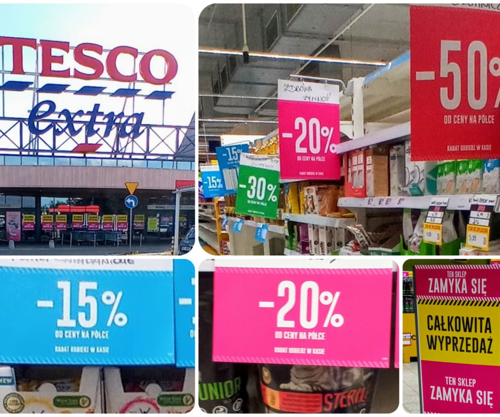 Tesco na zawsze znika ze Szczecina. Ogromne PROMOCJE przed zamknięciem