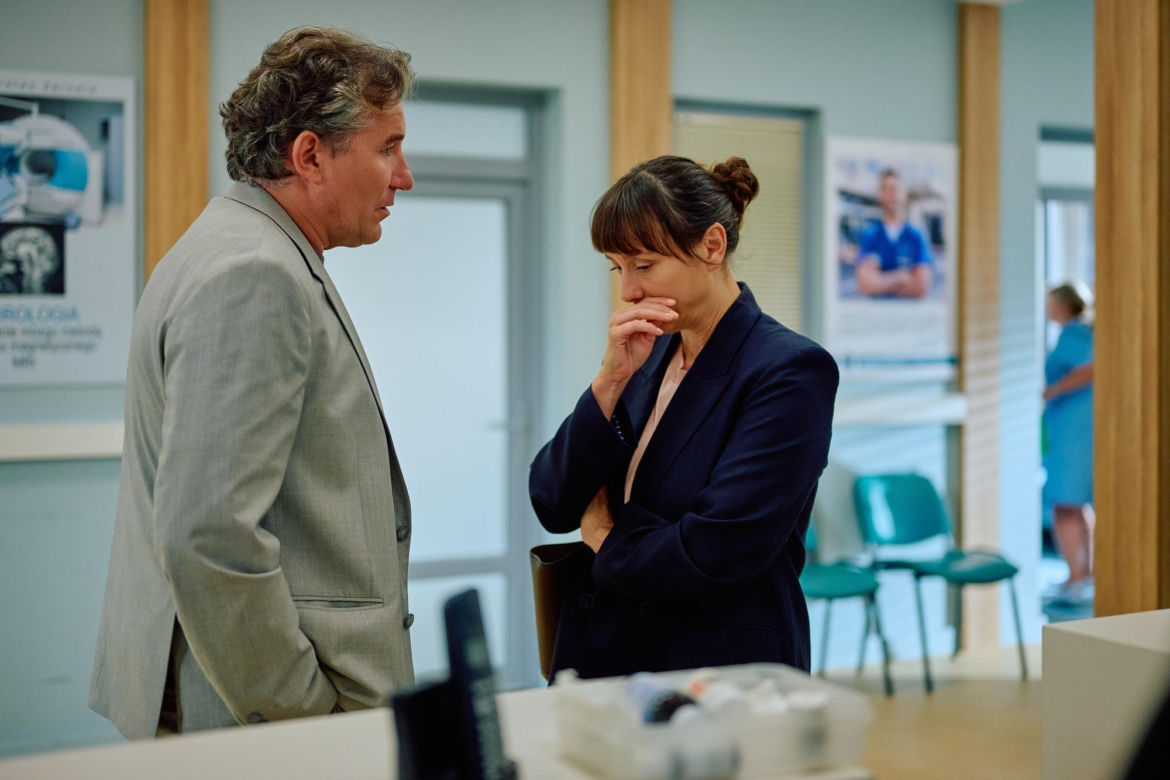Na Wspólnej odc. 4315: Lew (Przemysław Sadowski), Ewelina (Marta Malikowska)