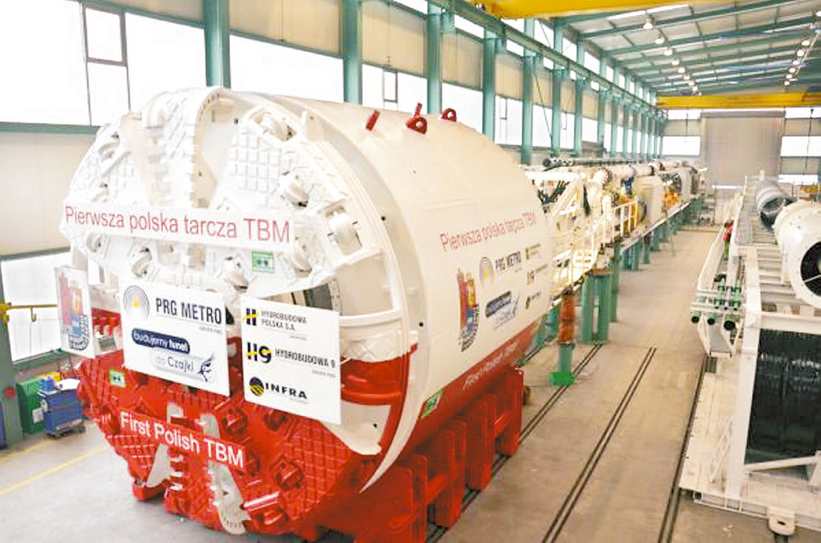Tak drążą tunel pod Wisłą