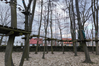 Park Linowy Tarzan w Lesznie