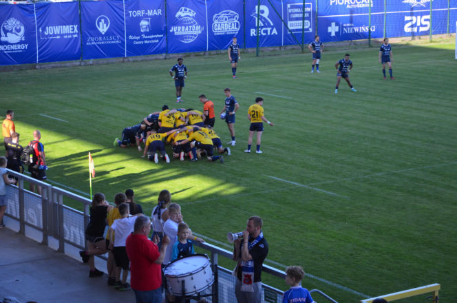 Siedlczanie wygrali półfinałowy mecz Ekstraligi Rugby! MKS Awenta Pogoń Siedlce pokonał Life Style Catering RC Arka Gdynia