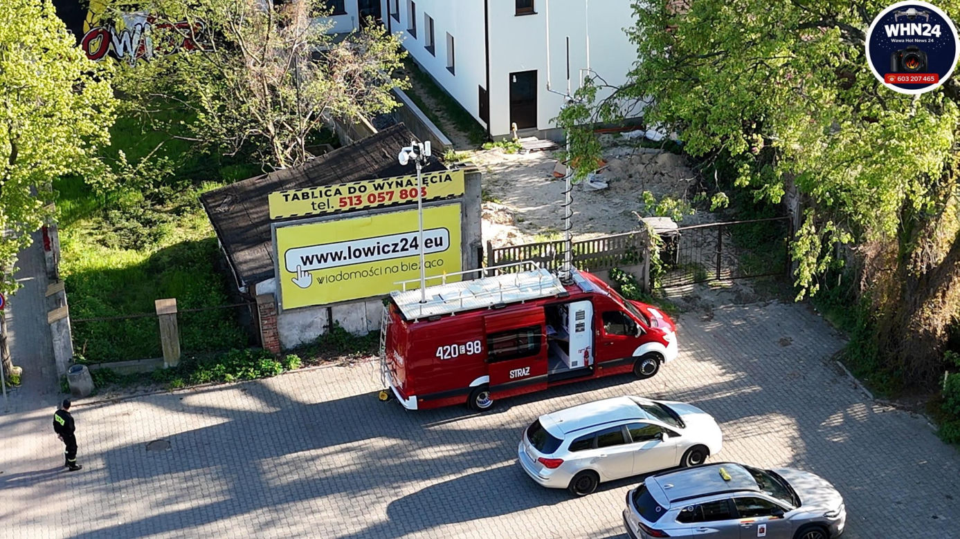 Zawalenie kamienicy w miejscowości Łowicz