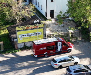 Zawalenie kamienicy w miejscowości Łowicz