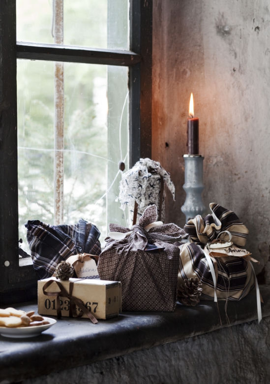 Boże Narodzenie w stylu shabby chic
