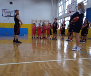 Basket Camp w Grudziądzu. Trening z Kacpą