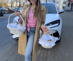 Gwiazdy i ich wielkanocne koszyki