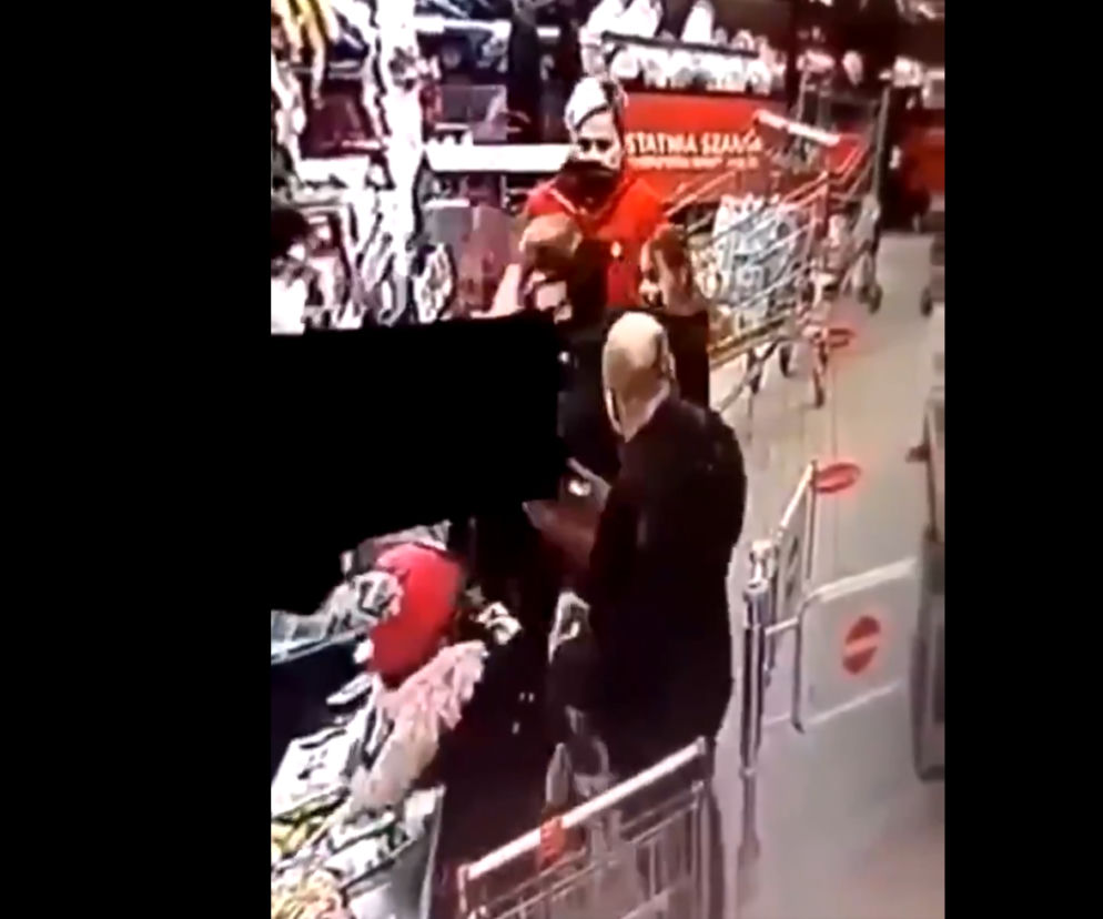 Bójka w Kauflandzie w Lesznie. Kto kogo pierwszy uderzył? Zaskakujący komentarz!