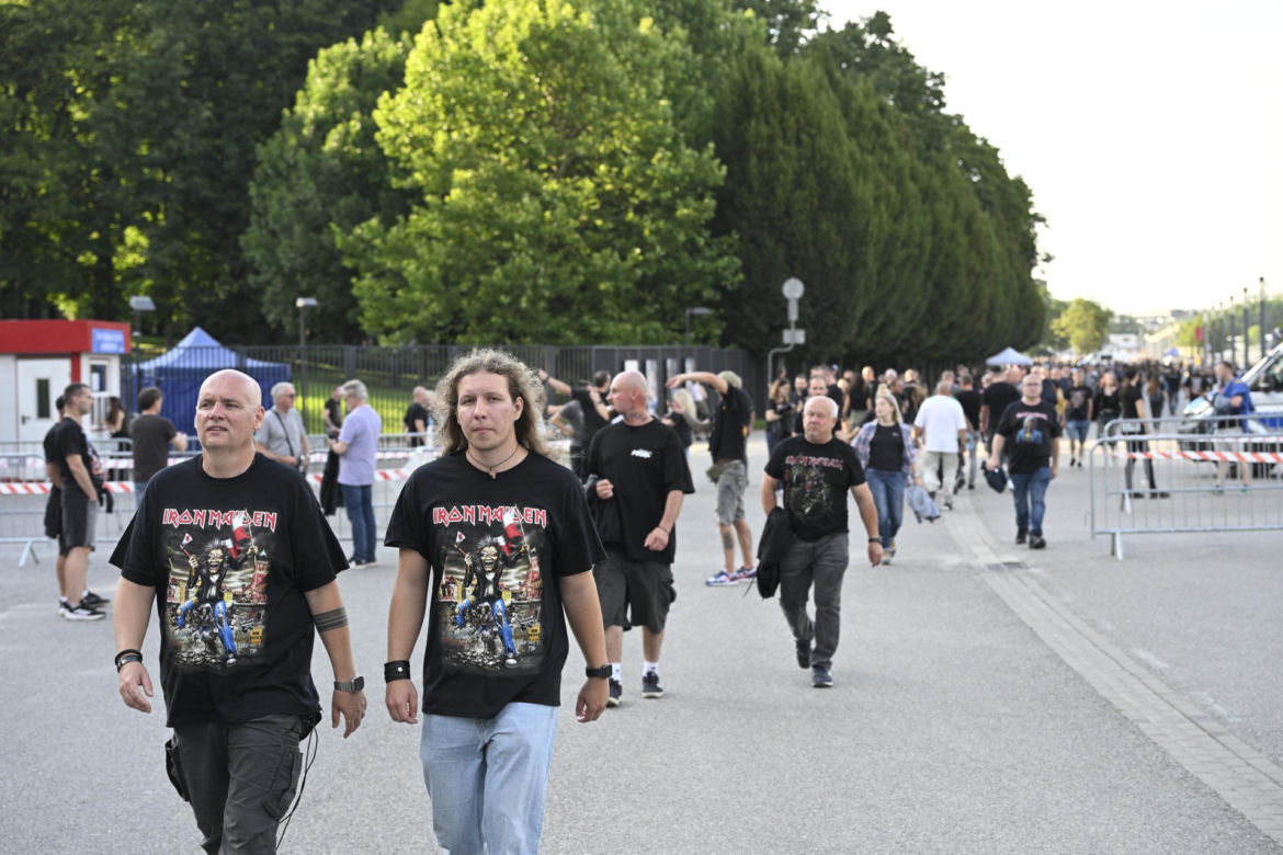 Koncert Iron Maiden na Narodowym. Tak bawili się fani muzyki