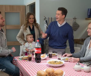 Na dobre i na złe odc. 597. mama Oli (Dorota Inatjew), Frania (Karolina Wańszys), Przemek  (Marcin Rogacewicz), Jan (Krzysztof Kwiatkowski), Ola (Anna Karczmarczyk)